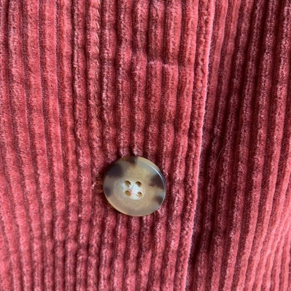 Brand new J.Jill Cinnabar velvet hooded corduroy swing jacket coat M $219 - Picture 5 of 10